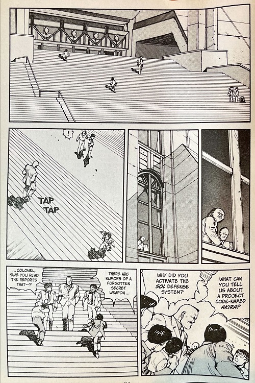 Akira Graphic Novel 3 extract page 3