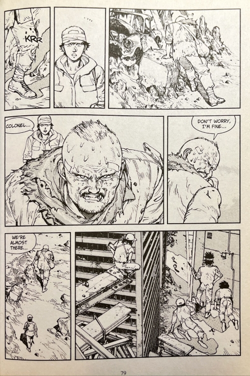 Akira Graphic Novel 5 extract page 2