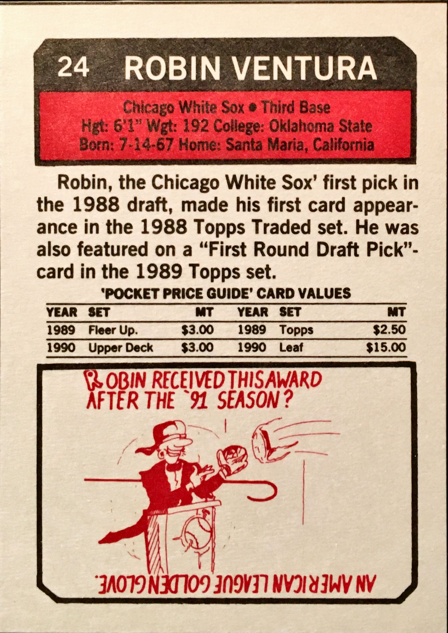 1991 Pocket Price Guide  24 back image