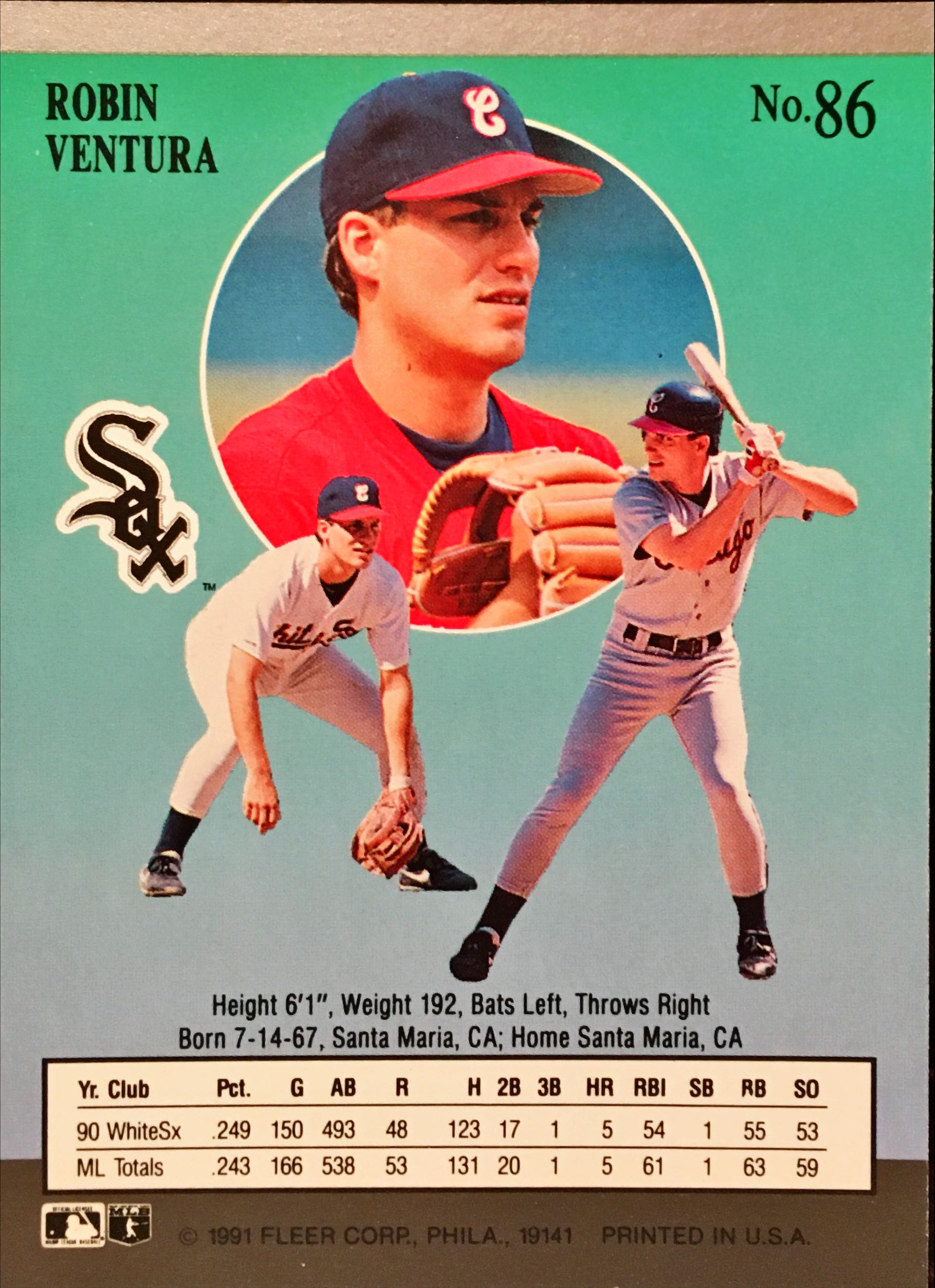 1991 Ultra  86 back image