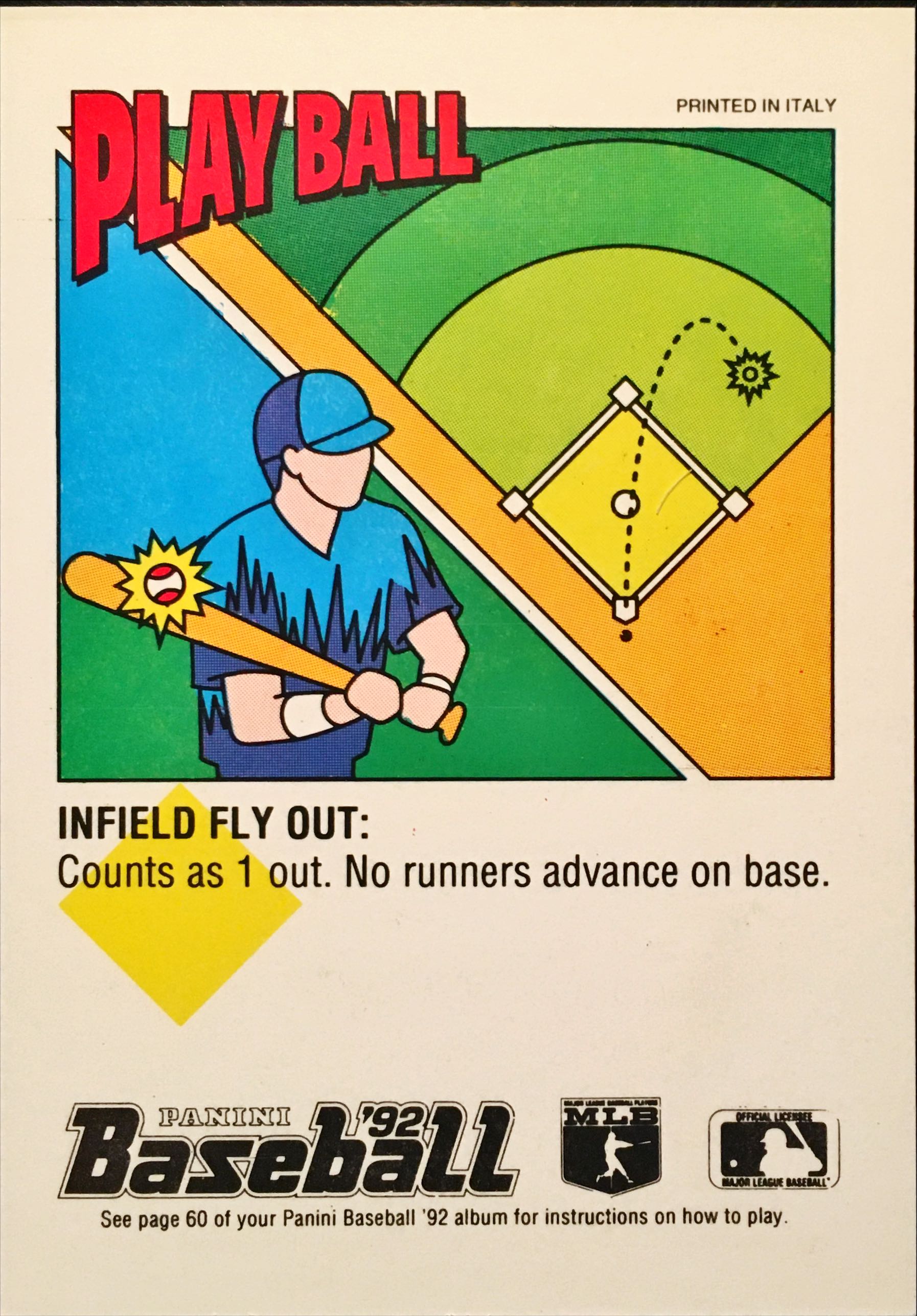 1992 Panini  127 back image