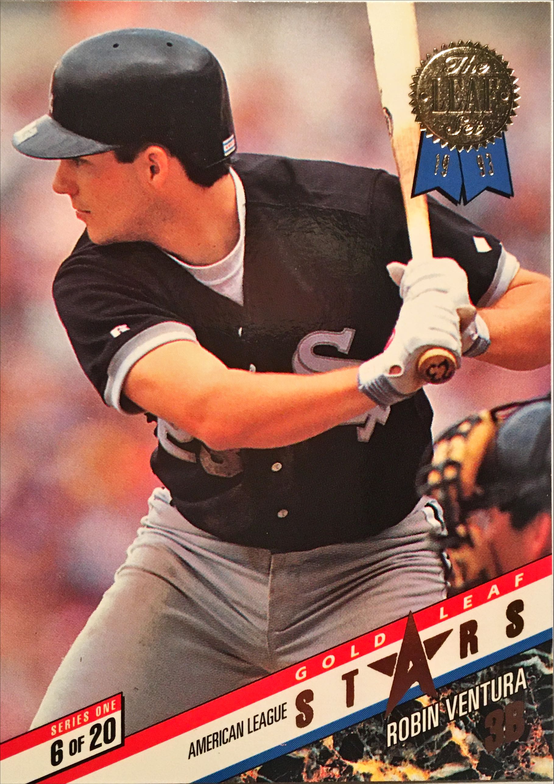 1993 Leaf Gold All-Stars 6 back image