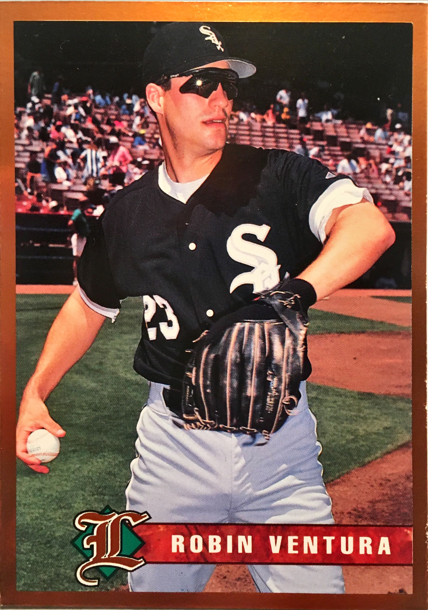 1993 Legends Sports Memorabilia Copper 3 front image