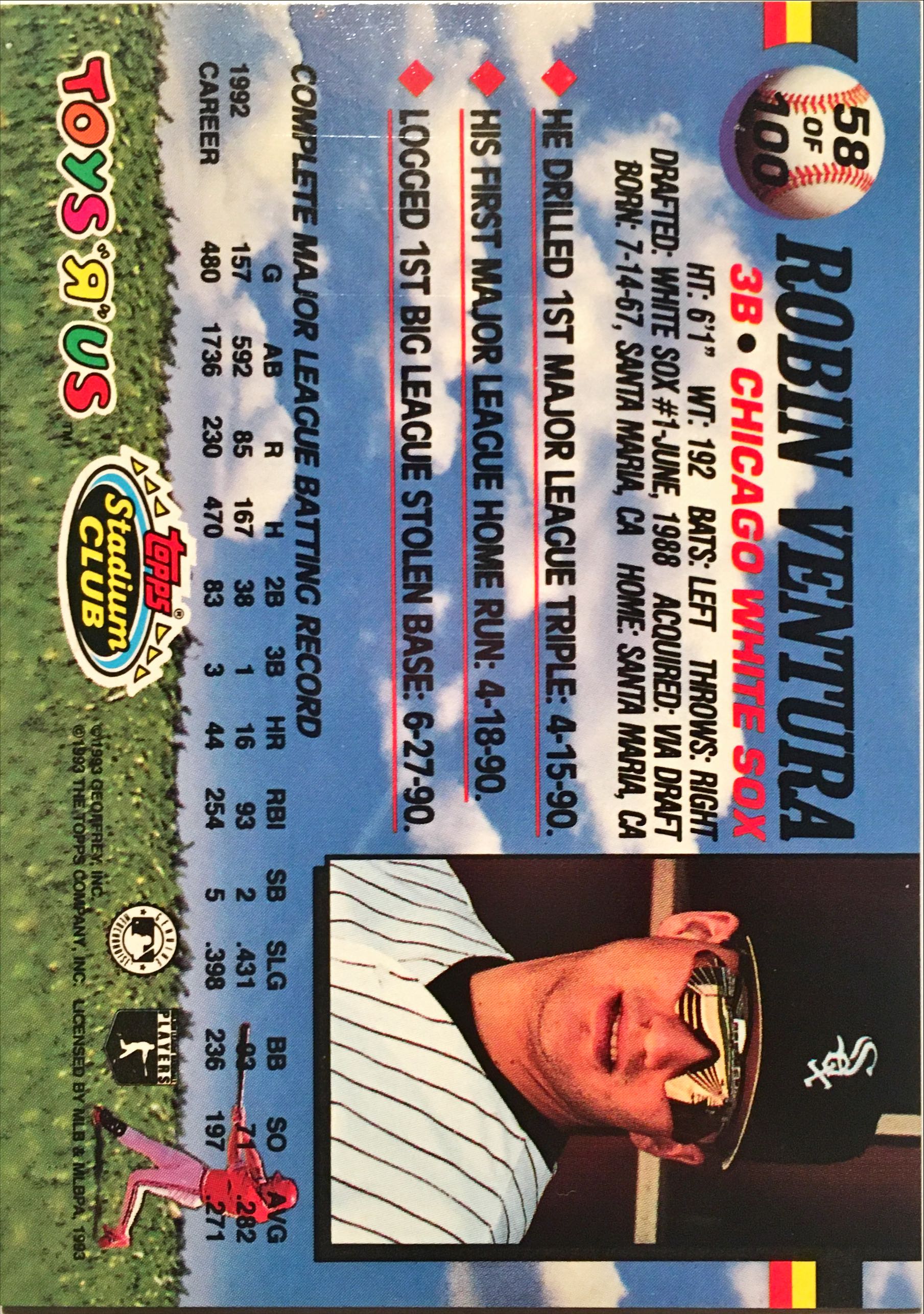 1993 Toys R Us  58 back image