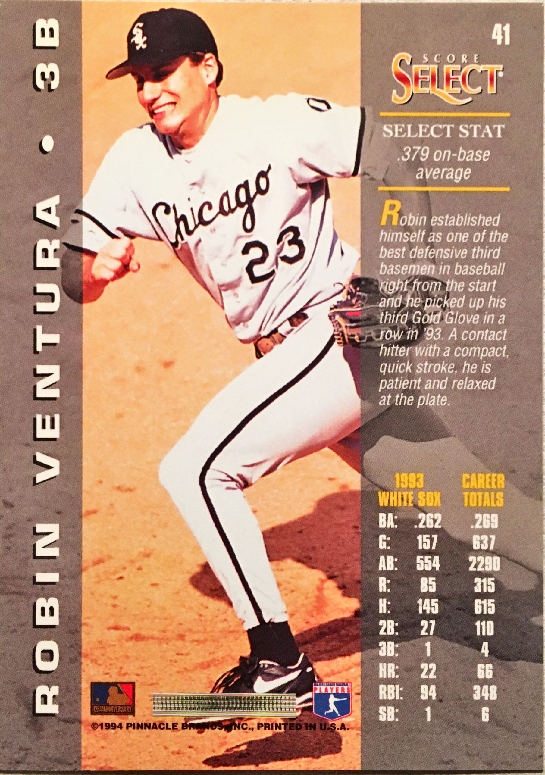 1994 Select  41 back image