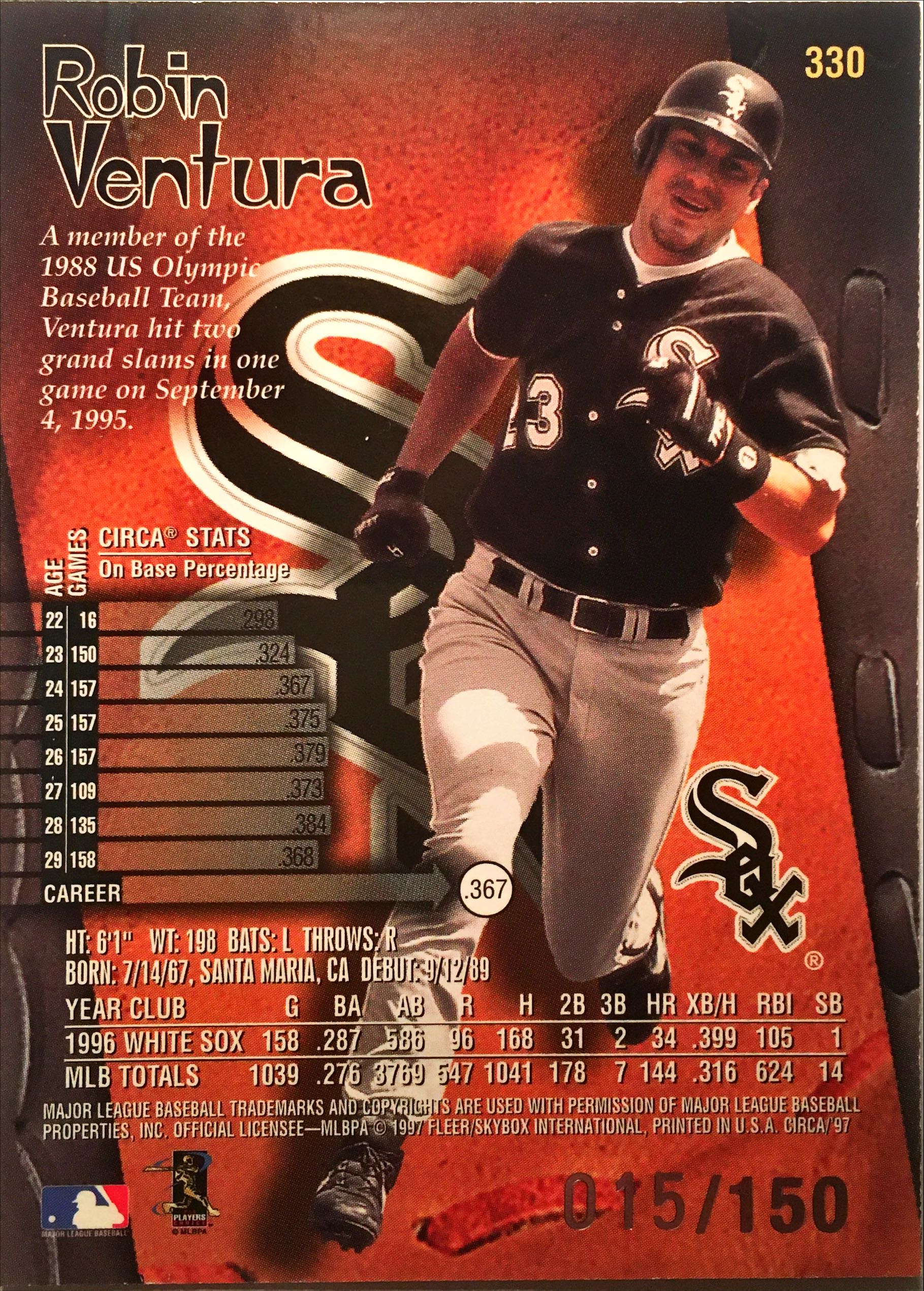 1997 Circa Rave 330 back image