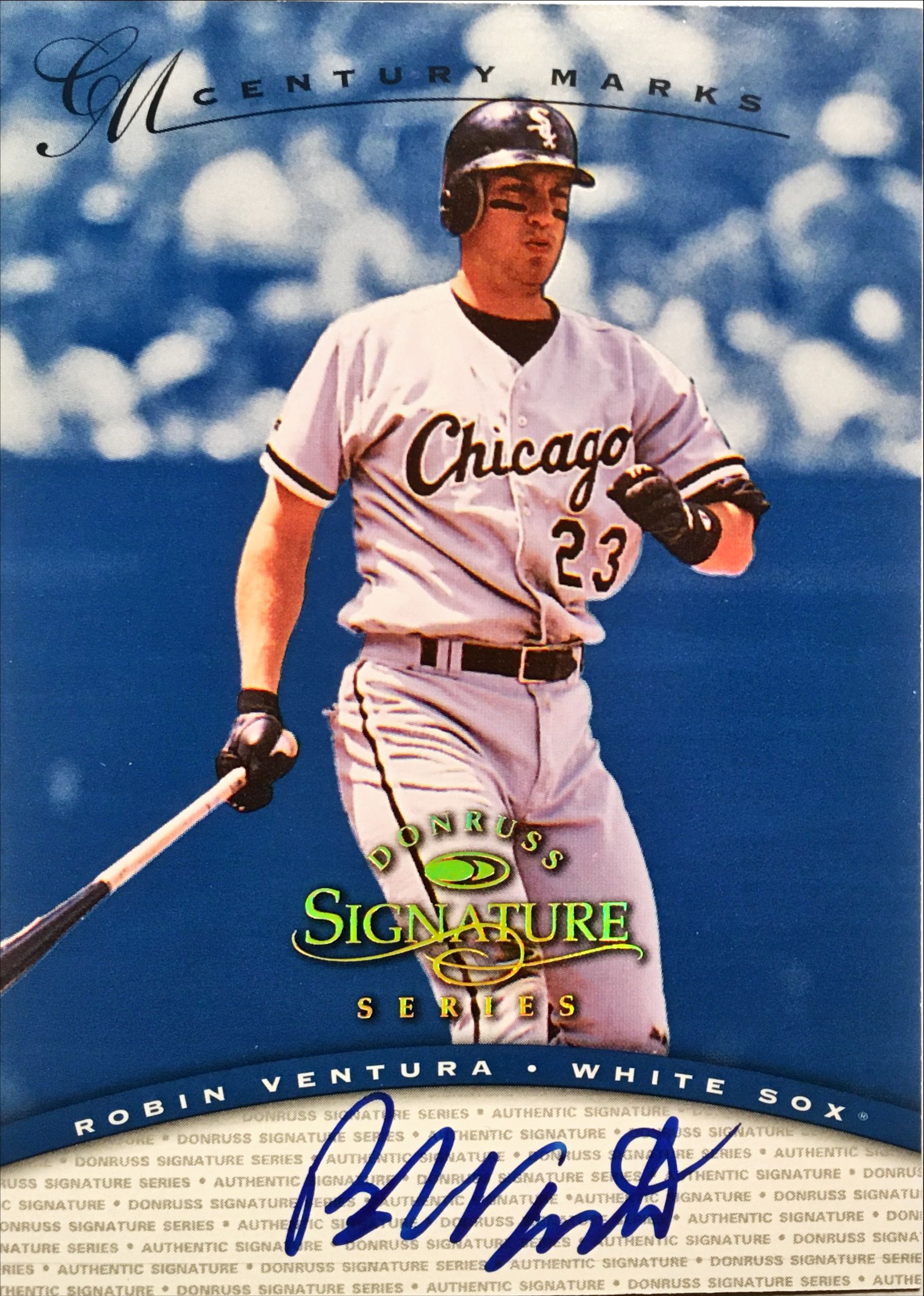 1997 Donruss Signature Autographs Century 127 front image