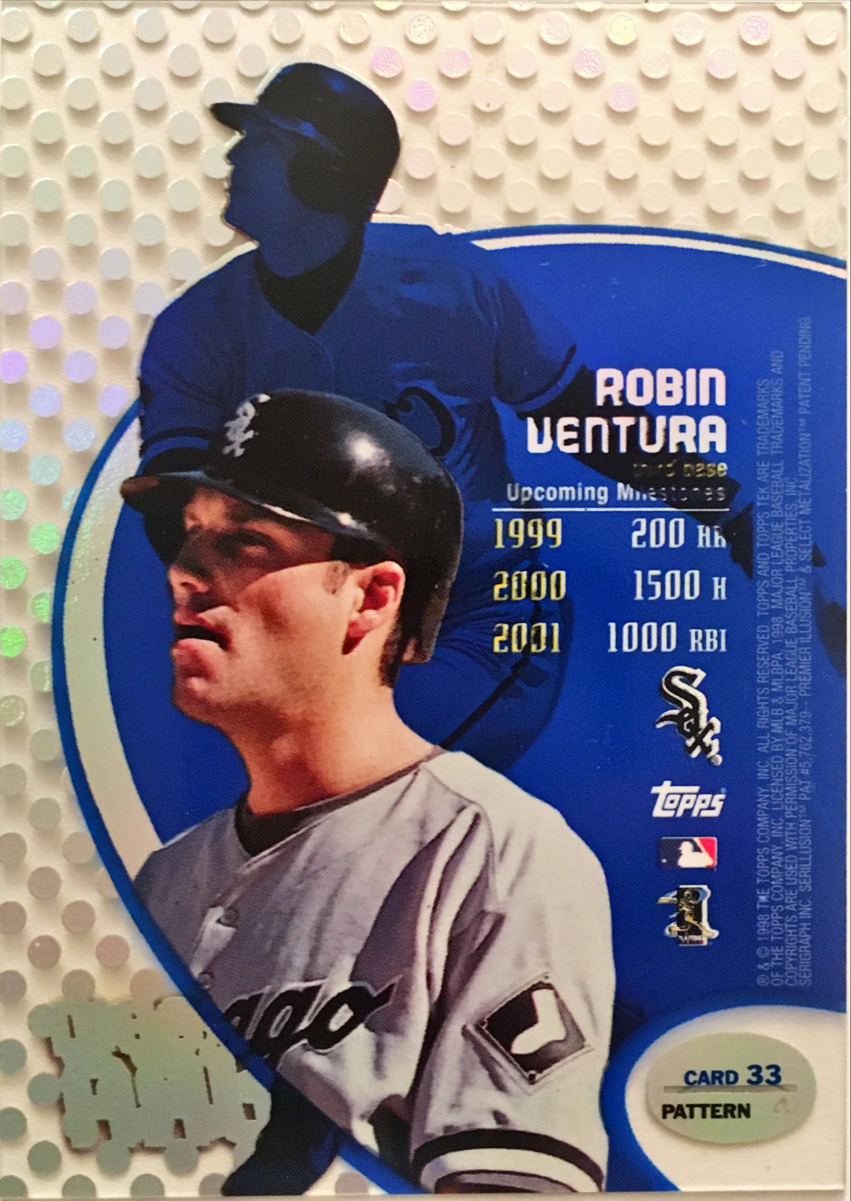 1998 Topps Tek Pattern  4 33 back image
