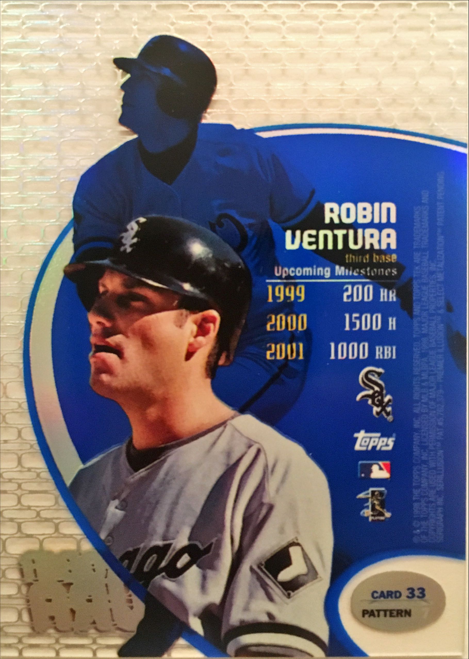 1998 Topps Tek Pattern  7 33 back image