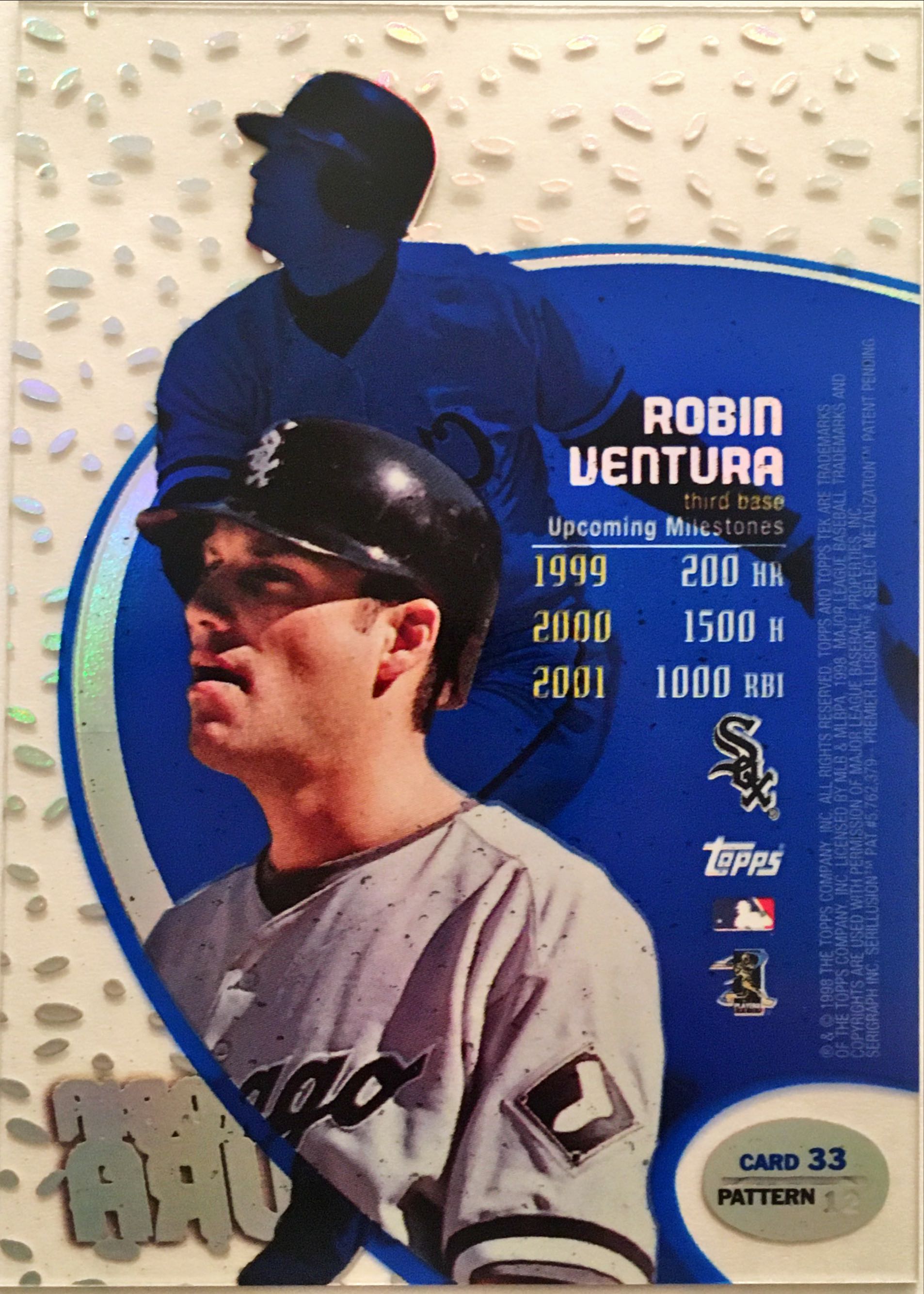 1998 Topps Tek Pattern 12 33 back image