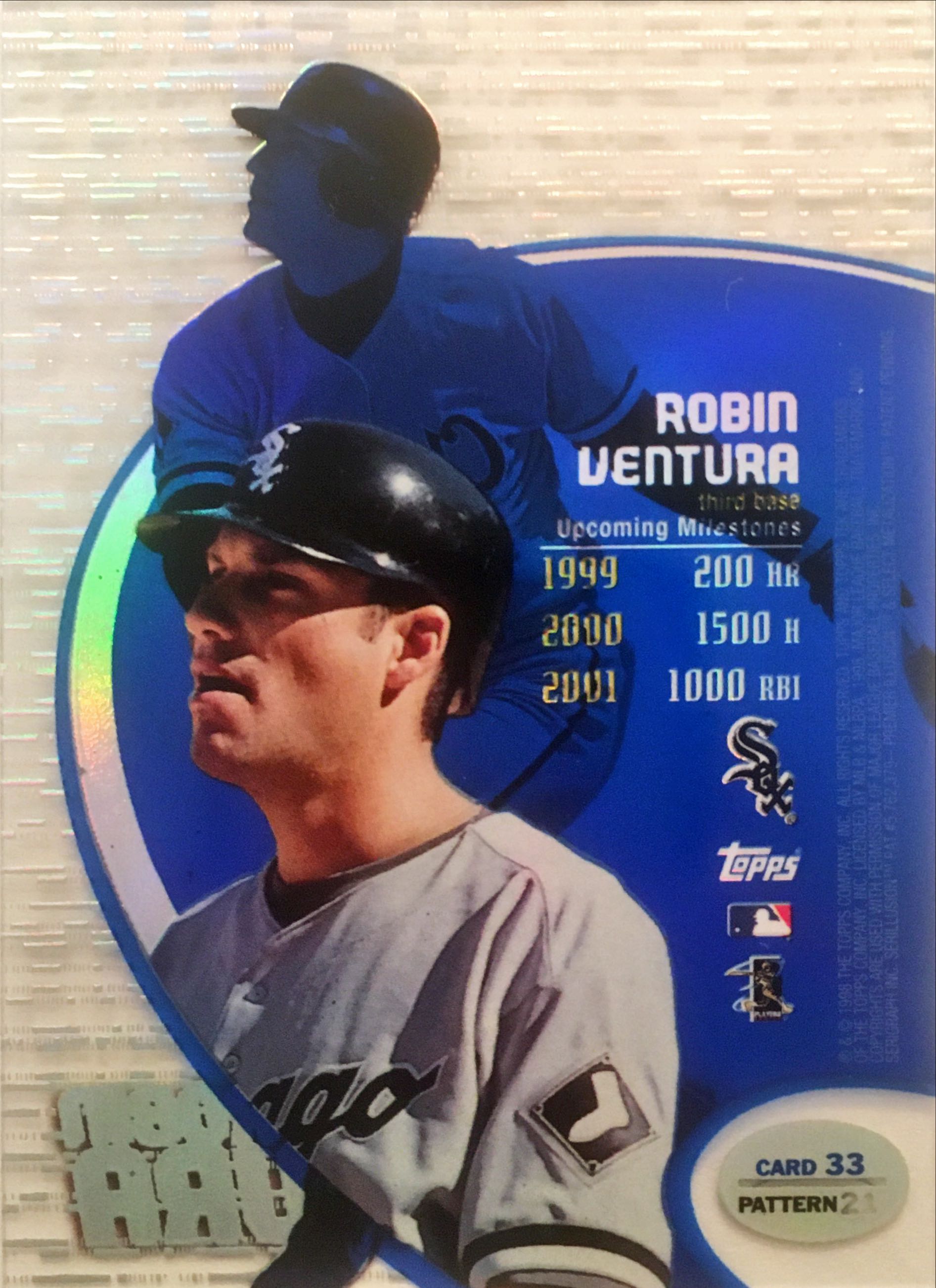 1998 Topps Tek Pattern 21 33 back image