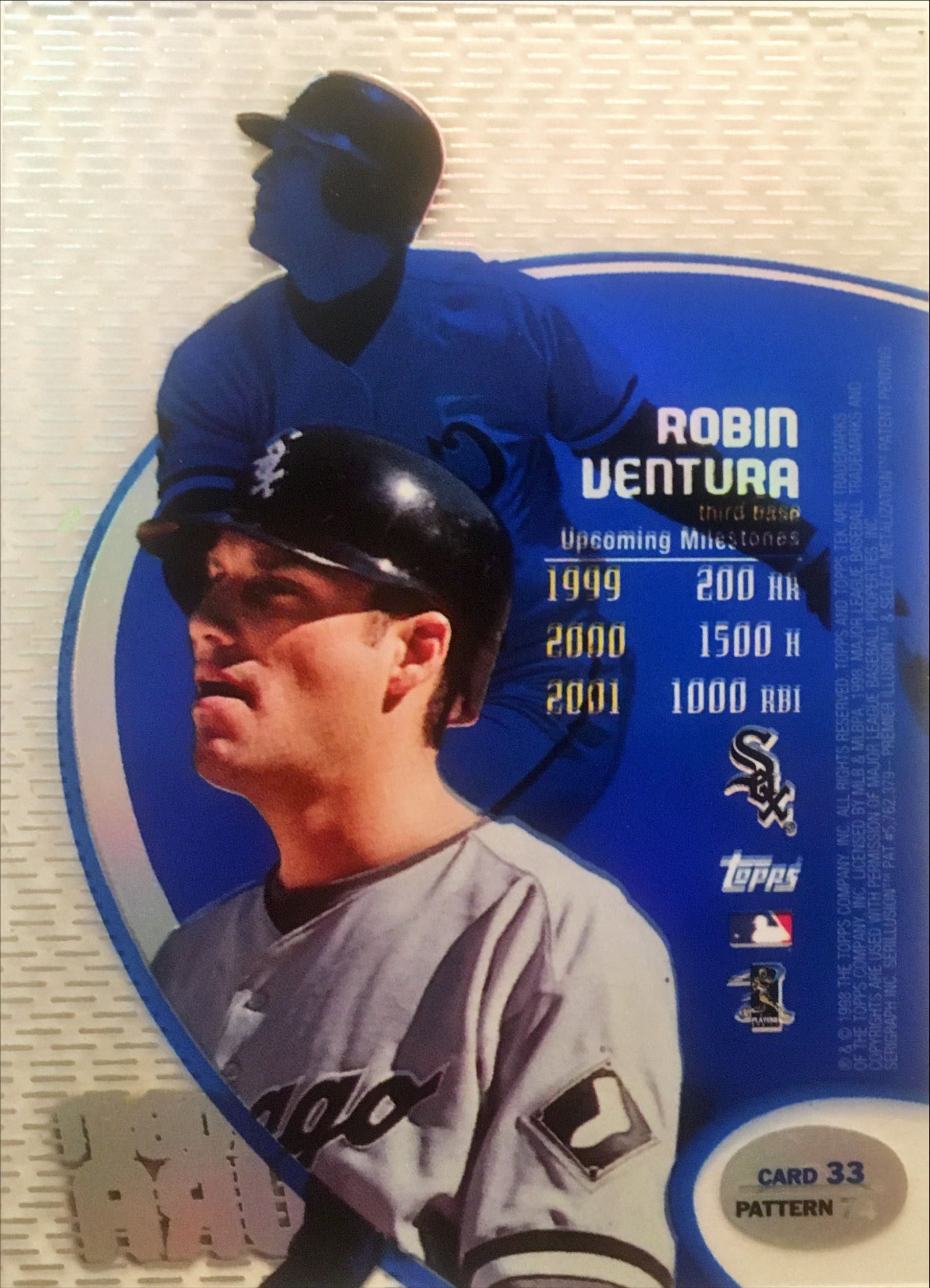 1998 Topps Tek Pattern 74 33 back image