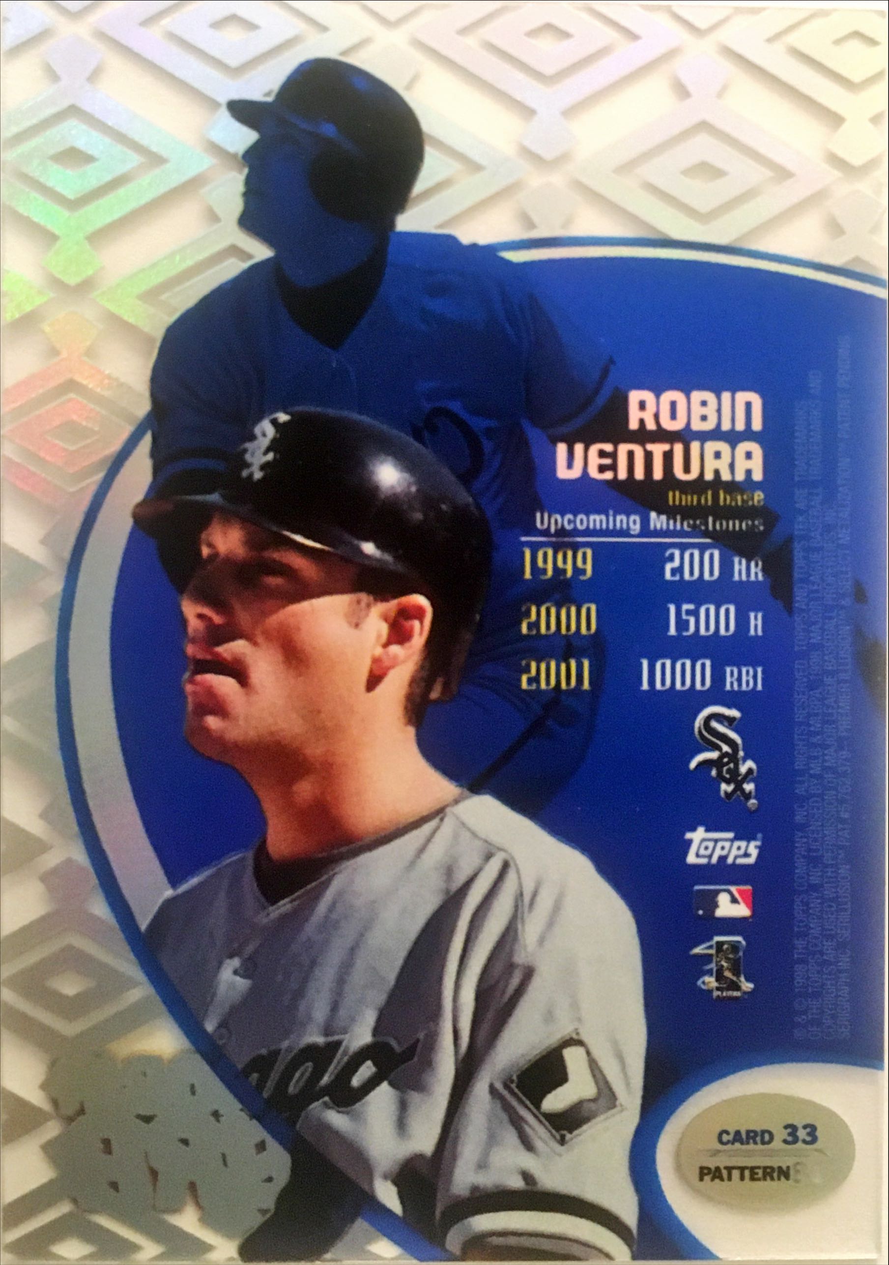 1998 Topps Tek Pattern 81 33 back image