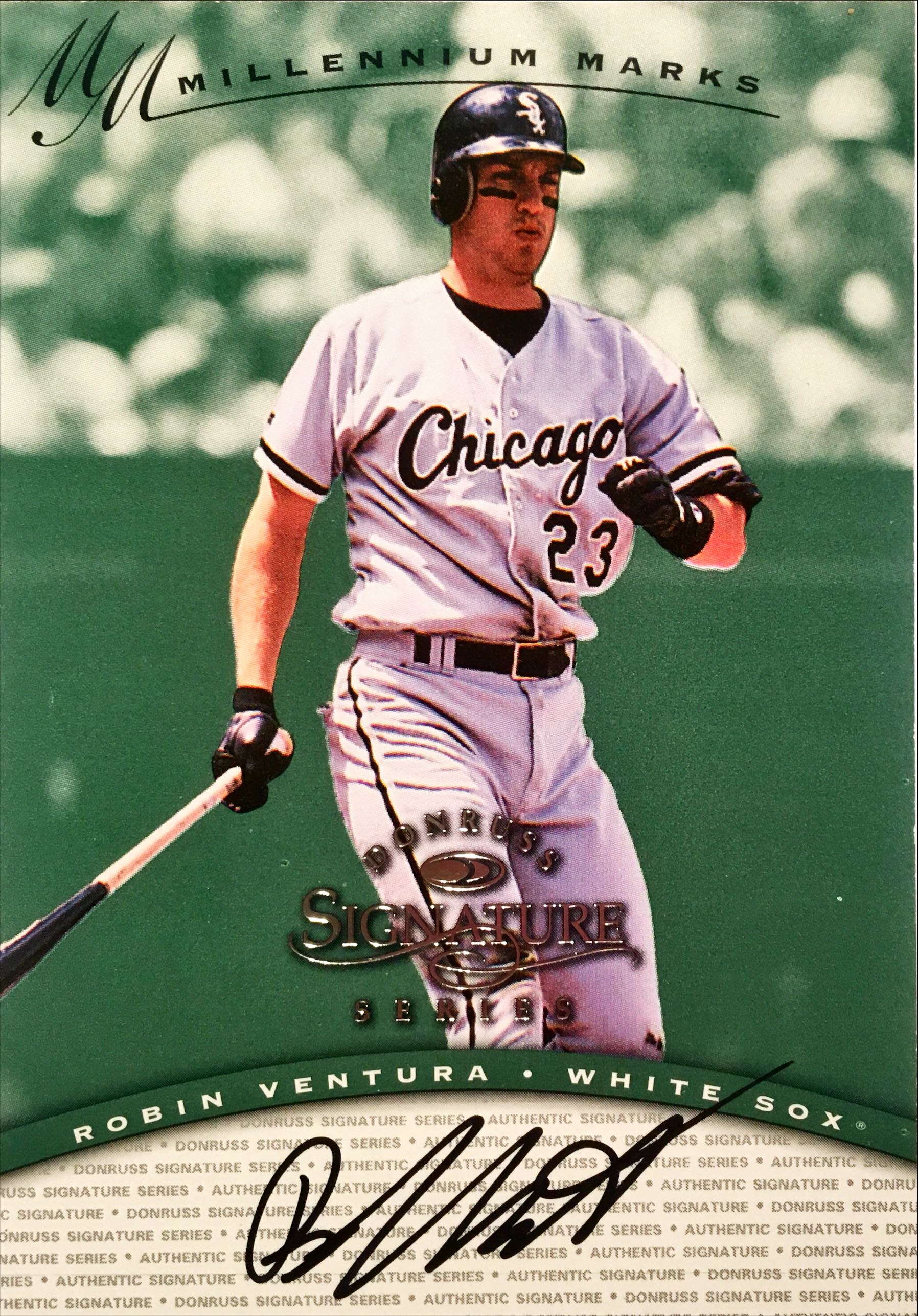 1997 Donruss Signature Autographs Millenium 127 front image