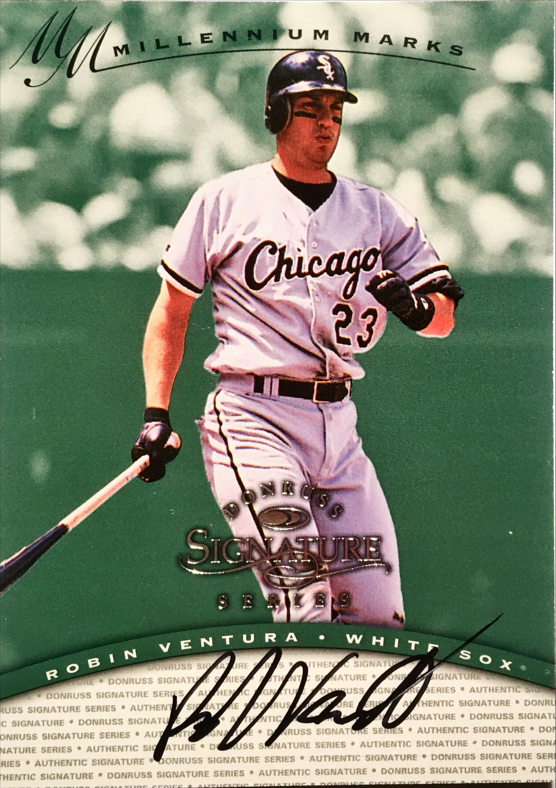 1997 Donruss Signature Autographs Millenium 127 front image